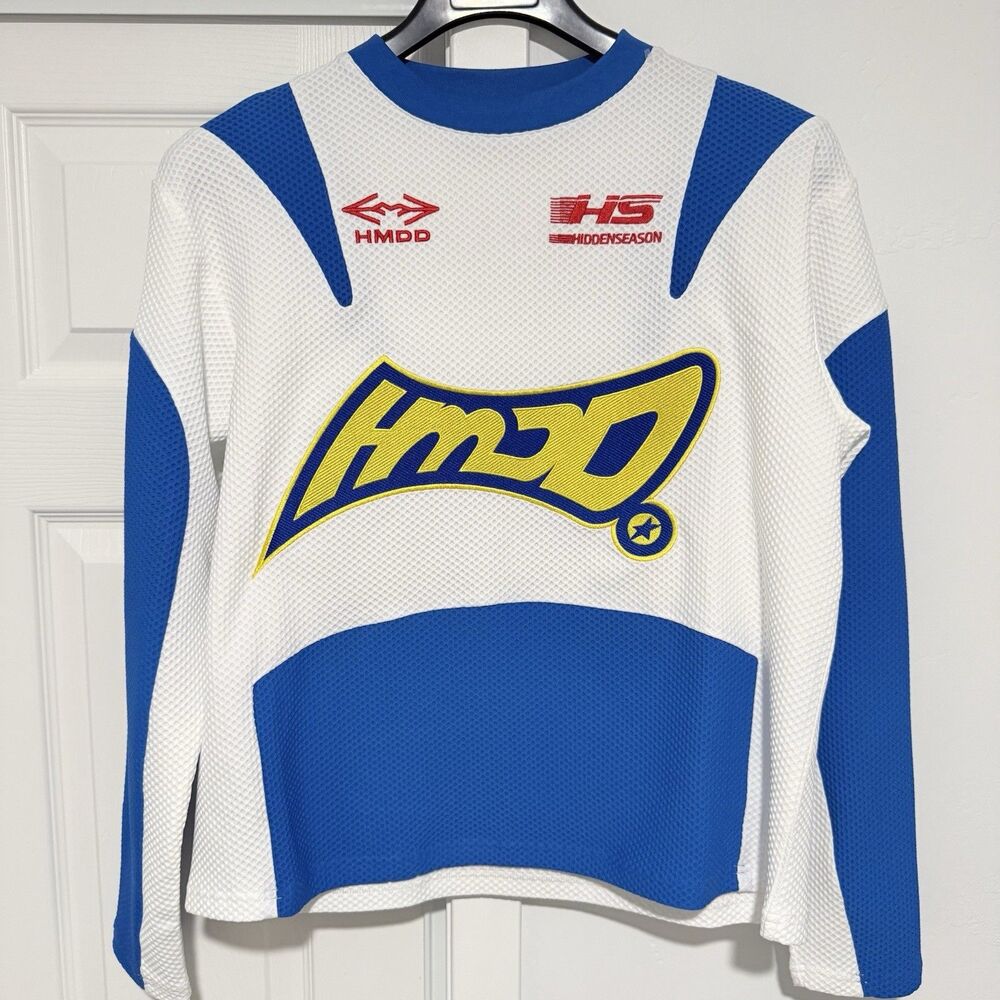 HMDD x Hidden Season Moteaux Moto Jersey Blue XS